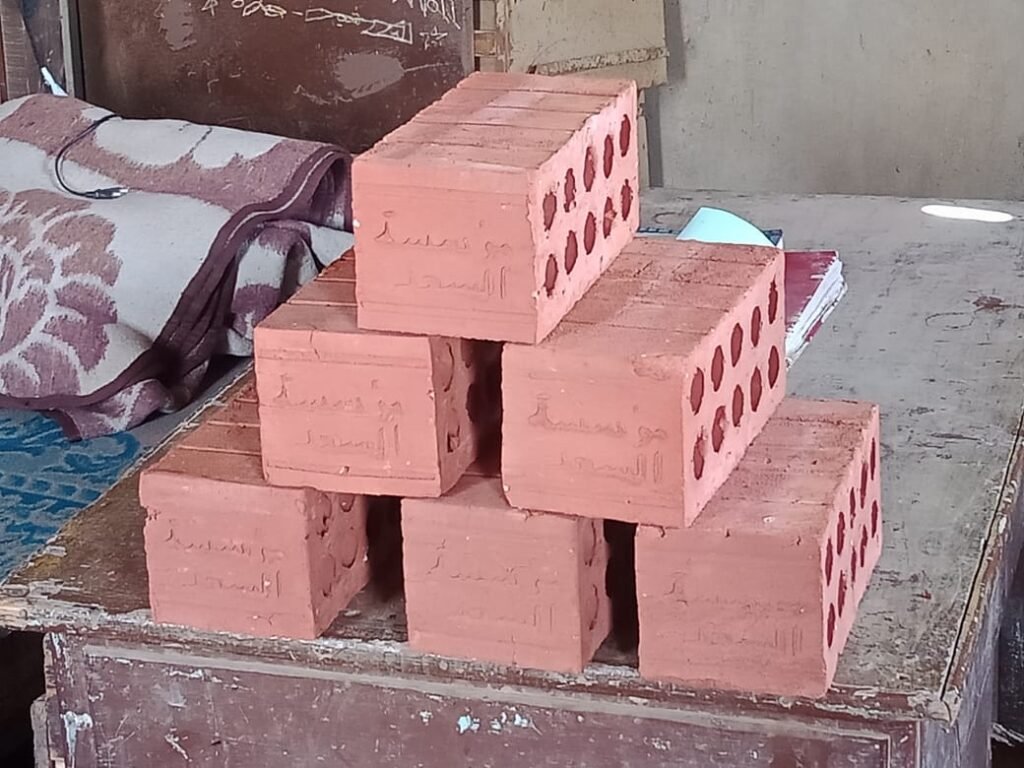 طوب أحمر طفلي دوبل بسعر المصنع 2025 