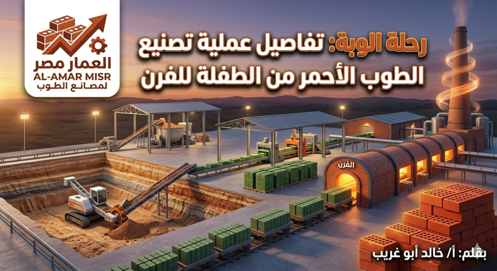 رحلة الطوبة تفاصيل عملية تصنيع الطوب الأحمر من الطفلة للفرن