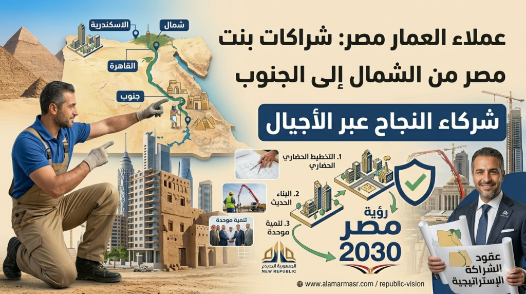 عملاء العمار مصر شراكات بنت مصر من الشمال إلى الجنوب