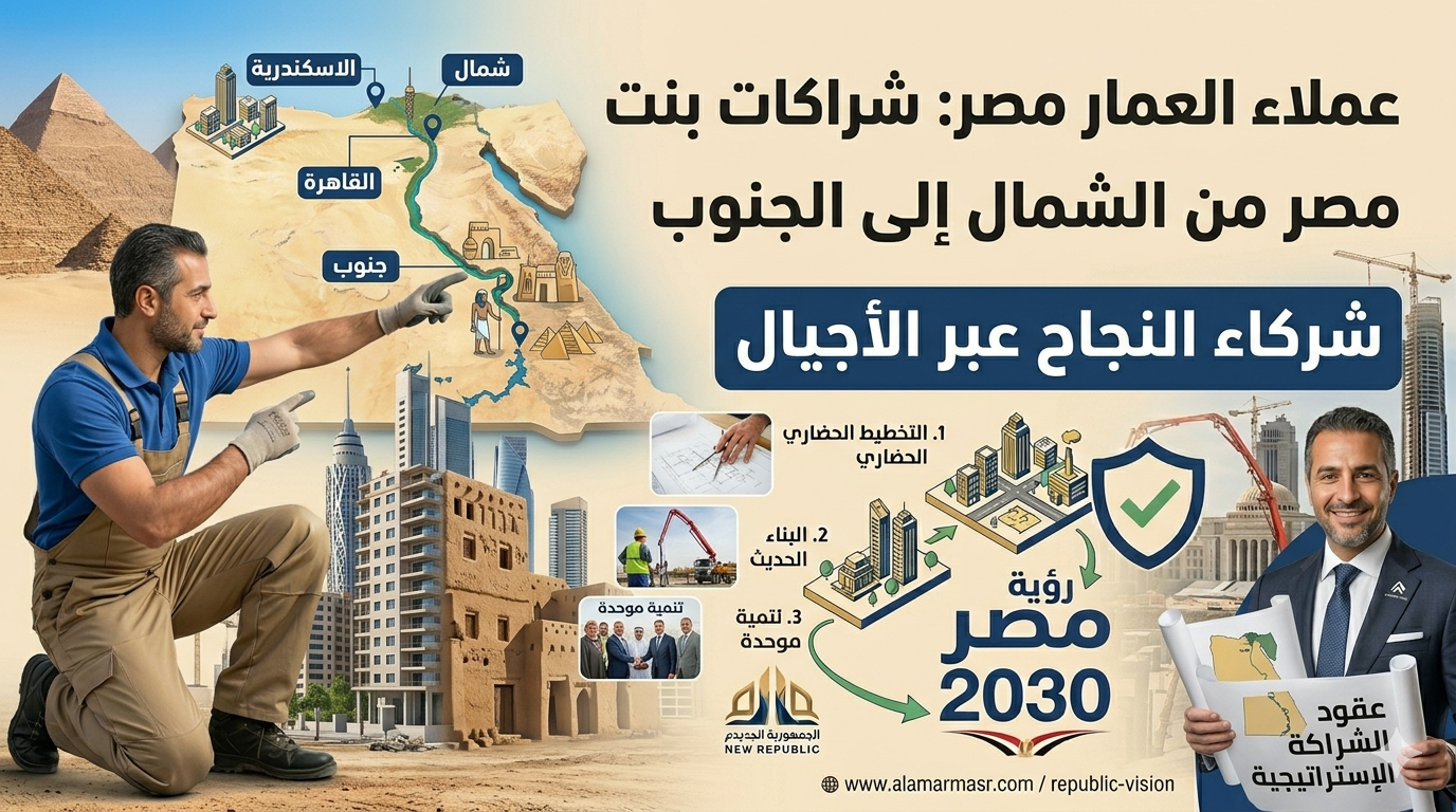 عملاء العمار مصر شراكات بنت مصر من الشمال إلى الجنوب