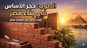 الطوب حجر الأساس في بناء مصر
