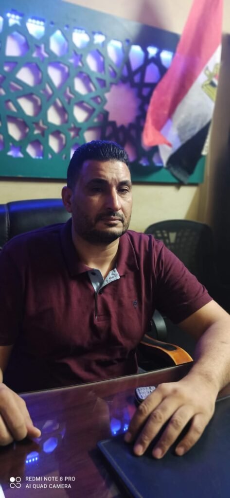 خالد محمد ابو غريب مدير عام شركة العمار مصر لصناعة الطوب الاحمر والاسمنتي والوردي